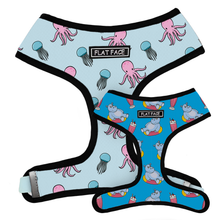 Load image into Gallery viewer, Flat Face Duo Reversible Harness and Leash / Lead Set - Hippoctopus - Flat Face