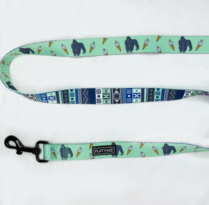 Flat Face Duo Reversible Harness & Leash Set - Aztec Ape - Flat Face