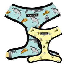 Load image into Gallery viewer, Flat Face Duo Reversible Harness - Bee Sharky - Flat Face