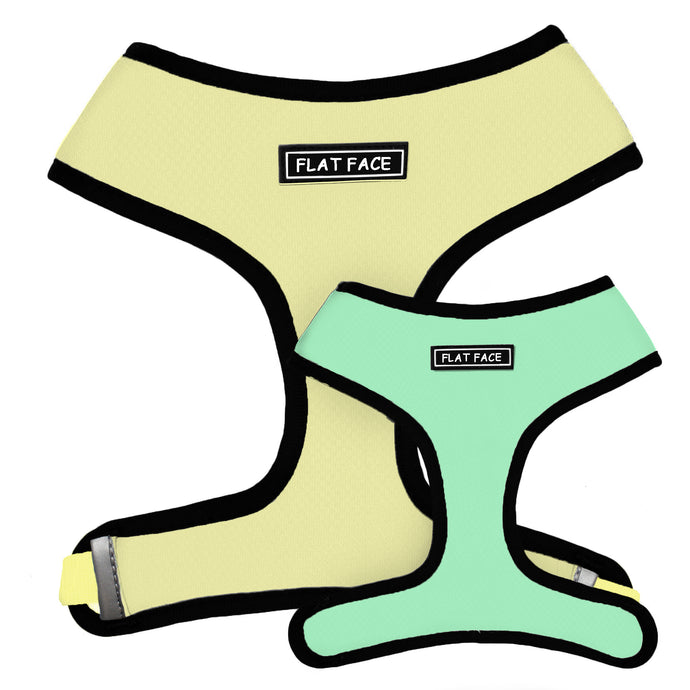 Flat Face Duo Reversible Harness - Essential Collection - Pastels - Flat Face