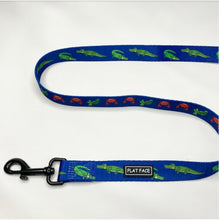 Load image into Gallery viewer, Flat Face Duo Reversible Harness and Leash / Lead Set - Croco Turtle - Flat Face