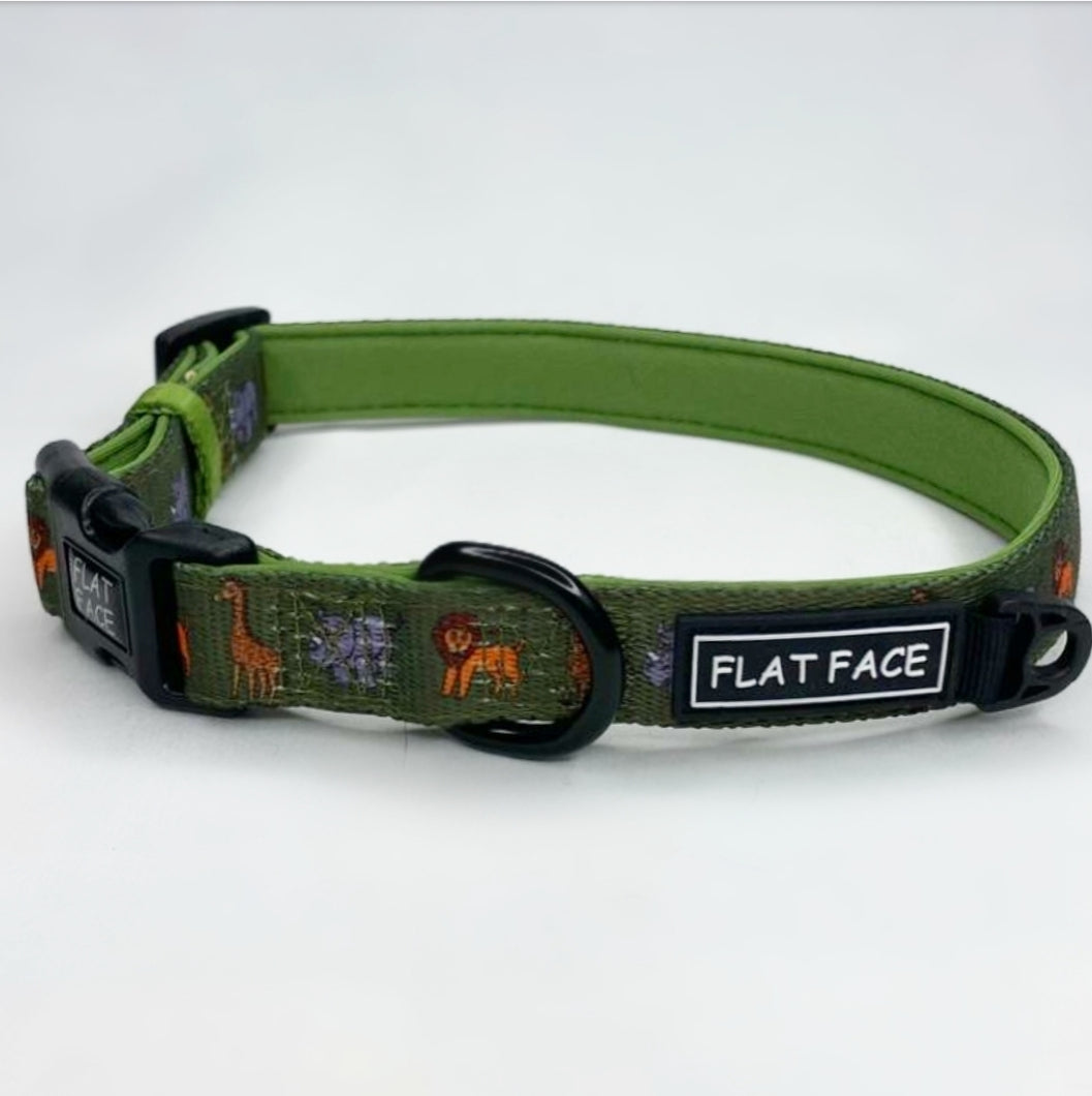 Flat Face Collar - Safari - Flat Face