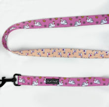 Load image into Gallery viewer, Flat Face Duo Reversible Harness &amp; Leash Set - Swan Queen - Flat Face